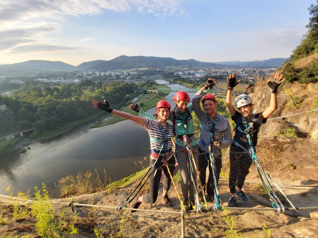 Ferrata v Děčín
