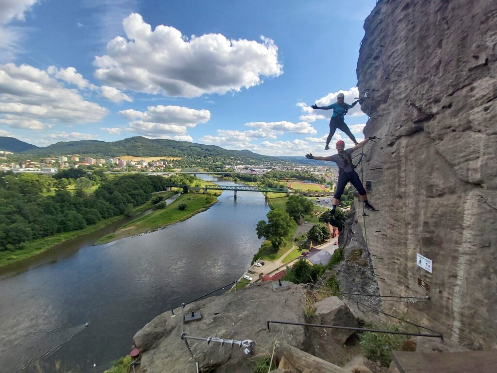 Via Ferrata in Děčín