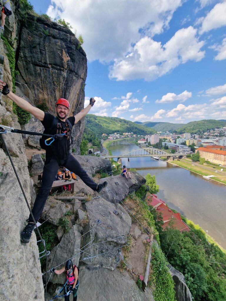 Ferrata v Děčín